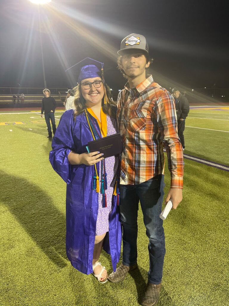 Kelsey's high school graduation.