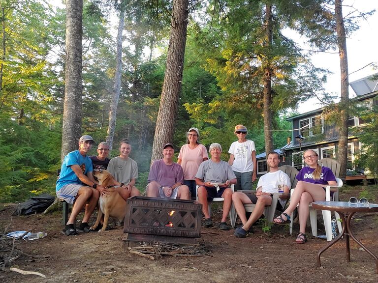 Meeting Bob's Family...A week of fishing, hiking, canoeing, and gaming at the family cabin in Maine.