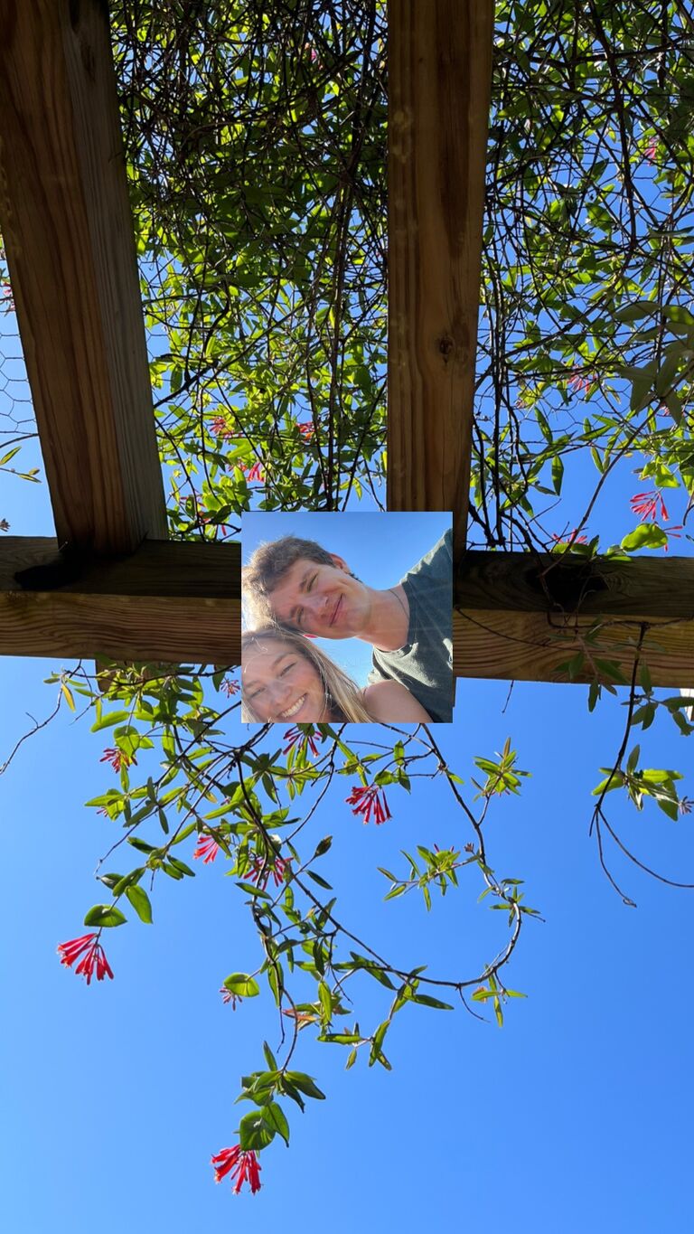 Our first walk around the Botanical Gardens and the first day we said we loved each other