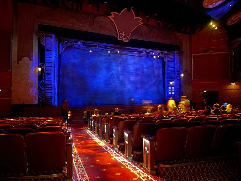Hannah and Alex saw Disney's Beauty and the Beast performed live during the cruise.
