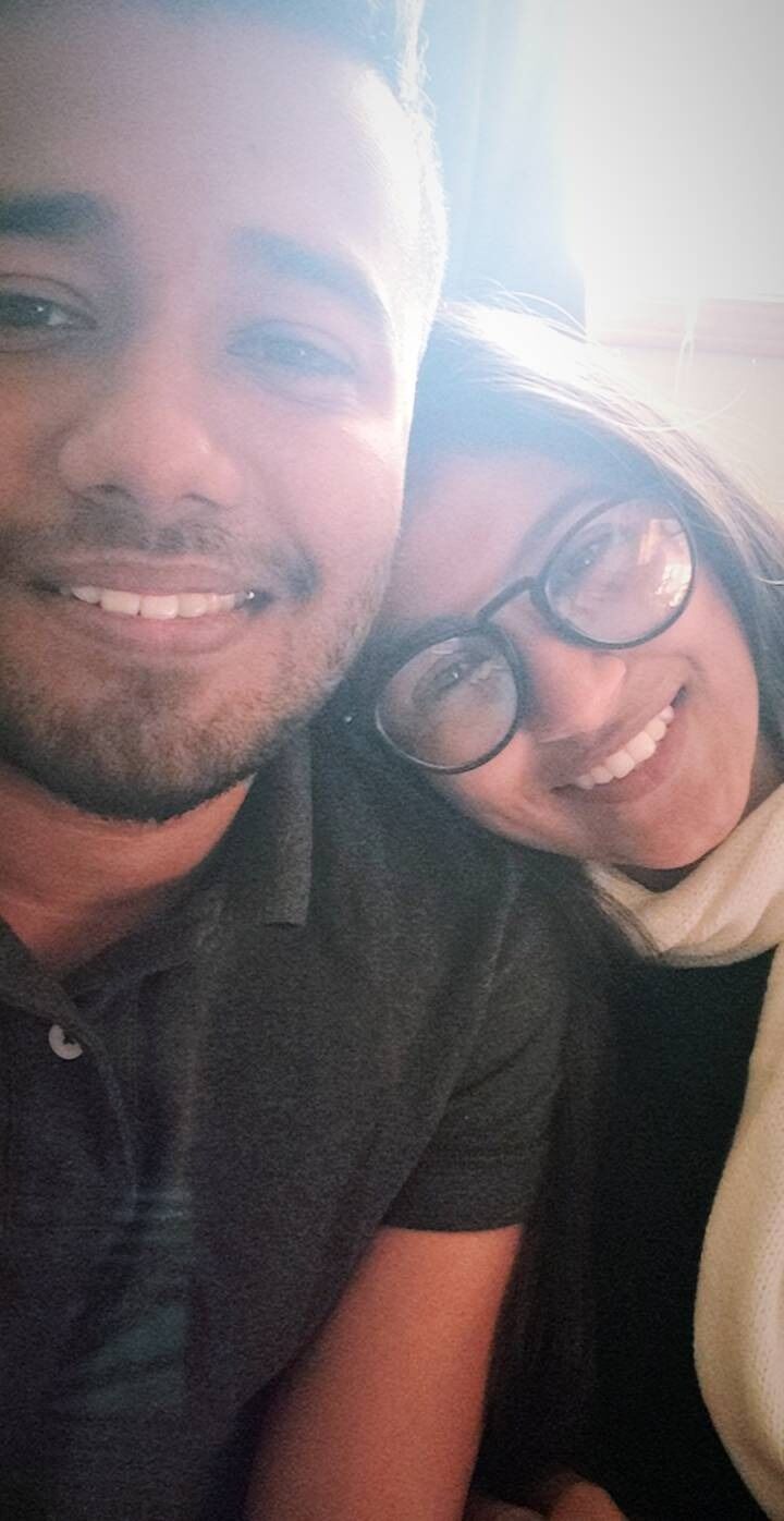 Our very first selfie :)