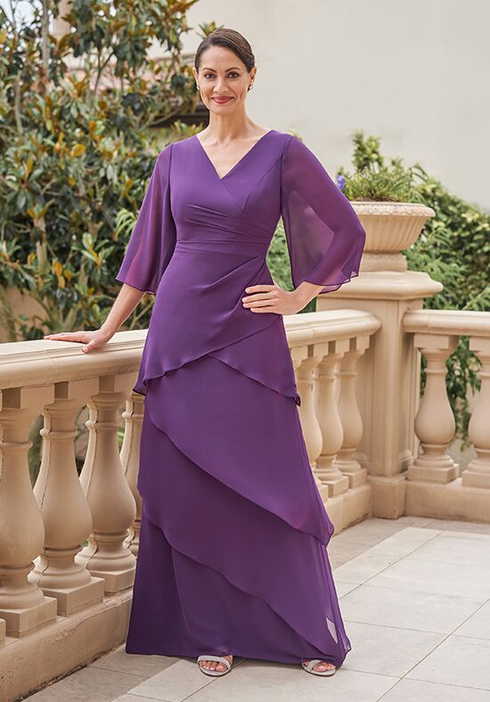 purple mother of the groom dresses