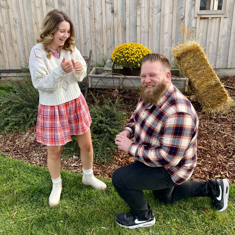 The day we got engaged!