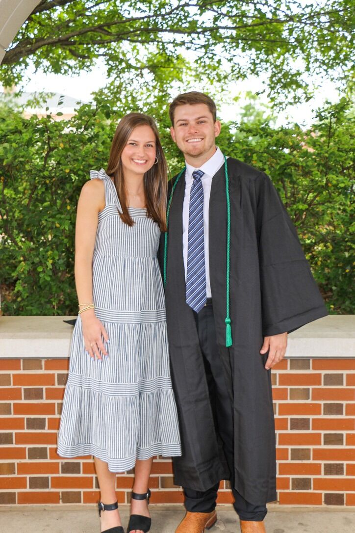 Cason graduated and started working in Auburn. Sophie was super excited he was sticking close by :)