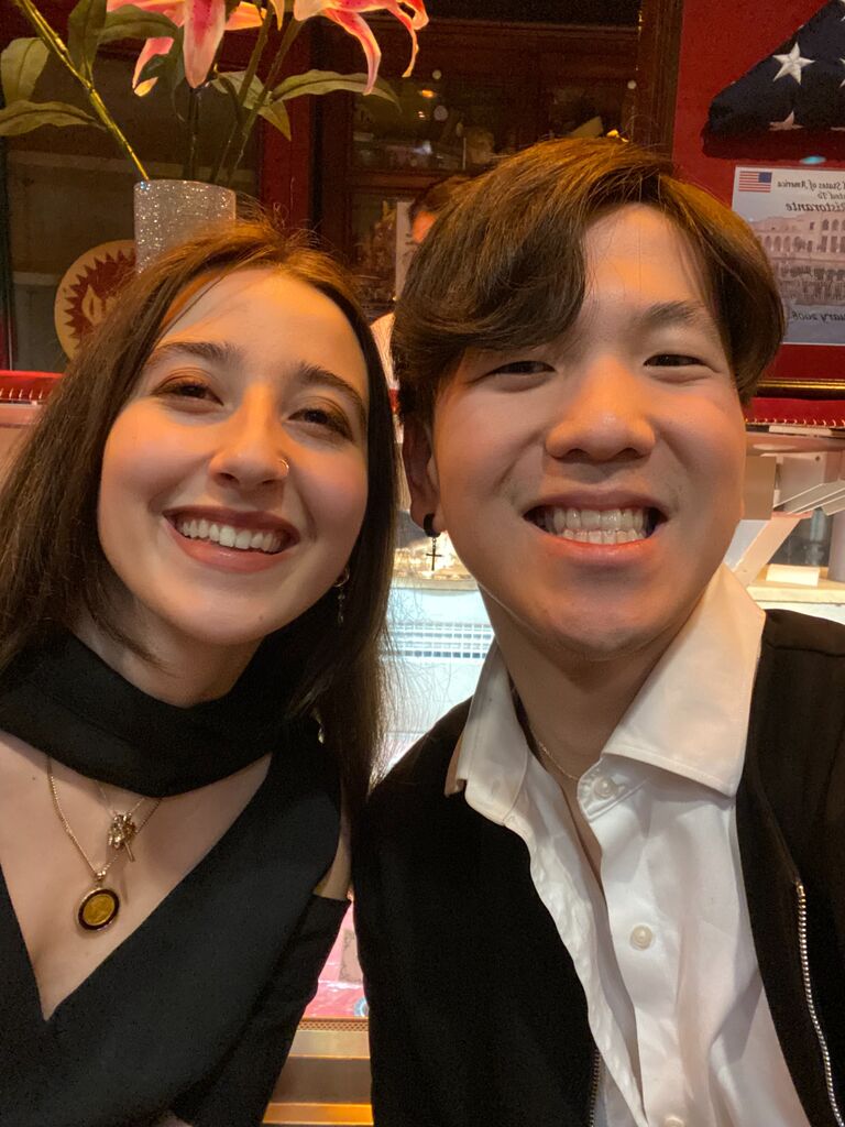 Date night at Filomena Ristorante in Washington D.C.