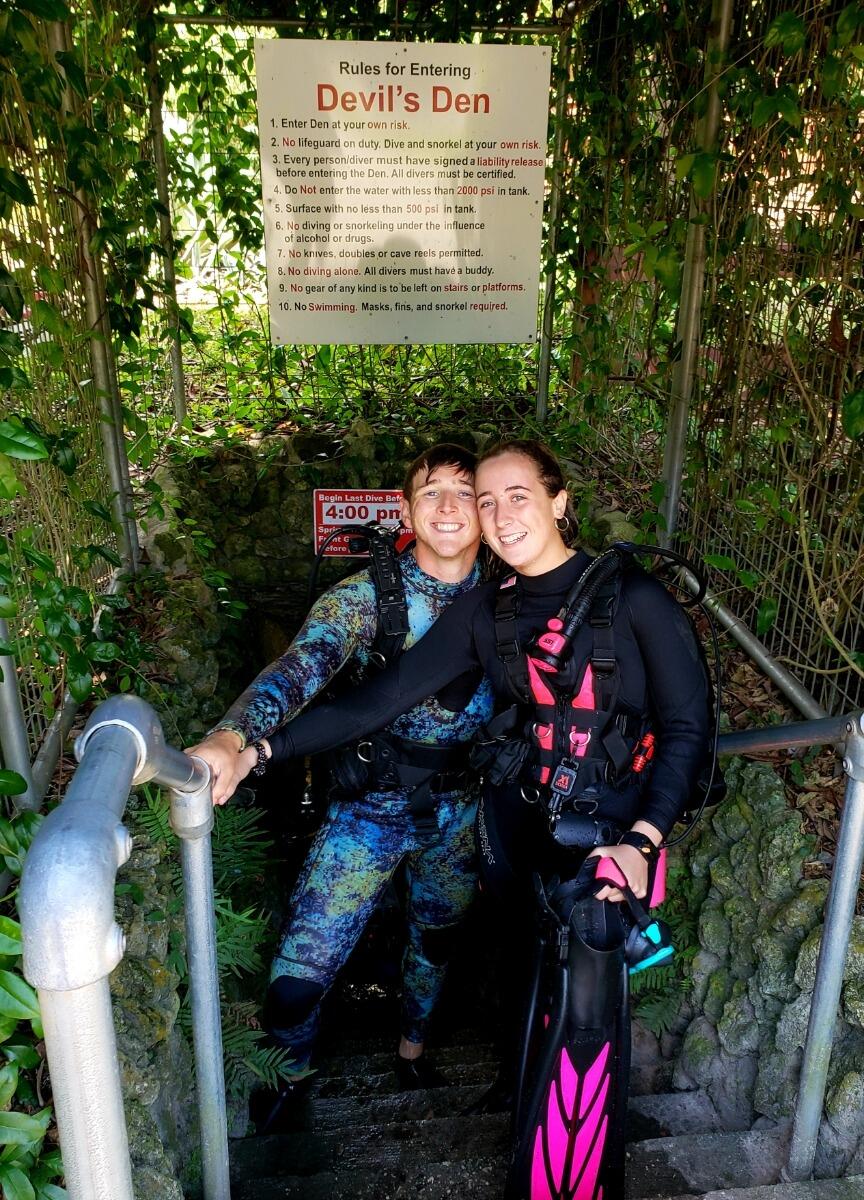 John & Chey love all things outdoors!