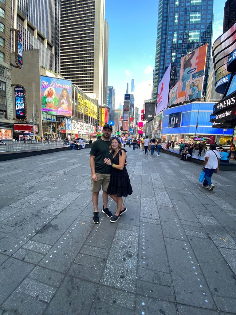 Quick trip to New York for Jackson and Melissa's wedding!