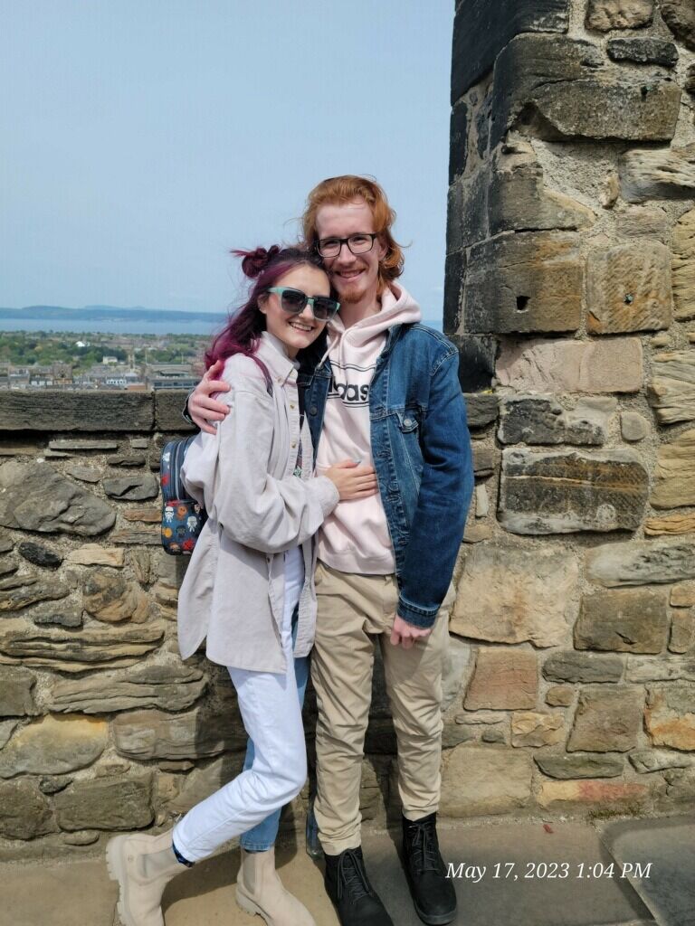 Edinburgh Castle, our first overseas experience