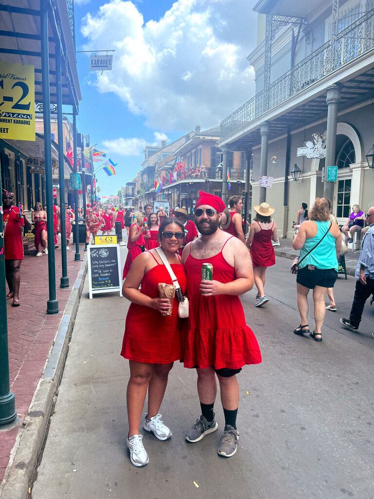 Our second Red Dress Run!