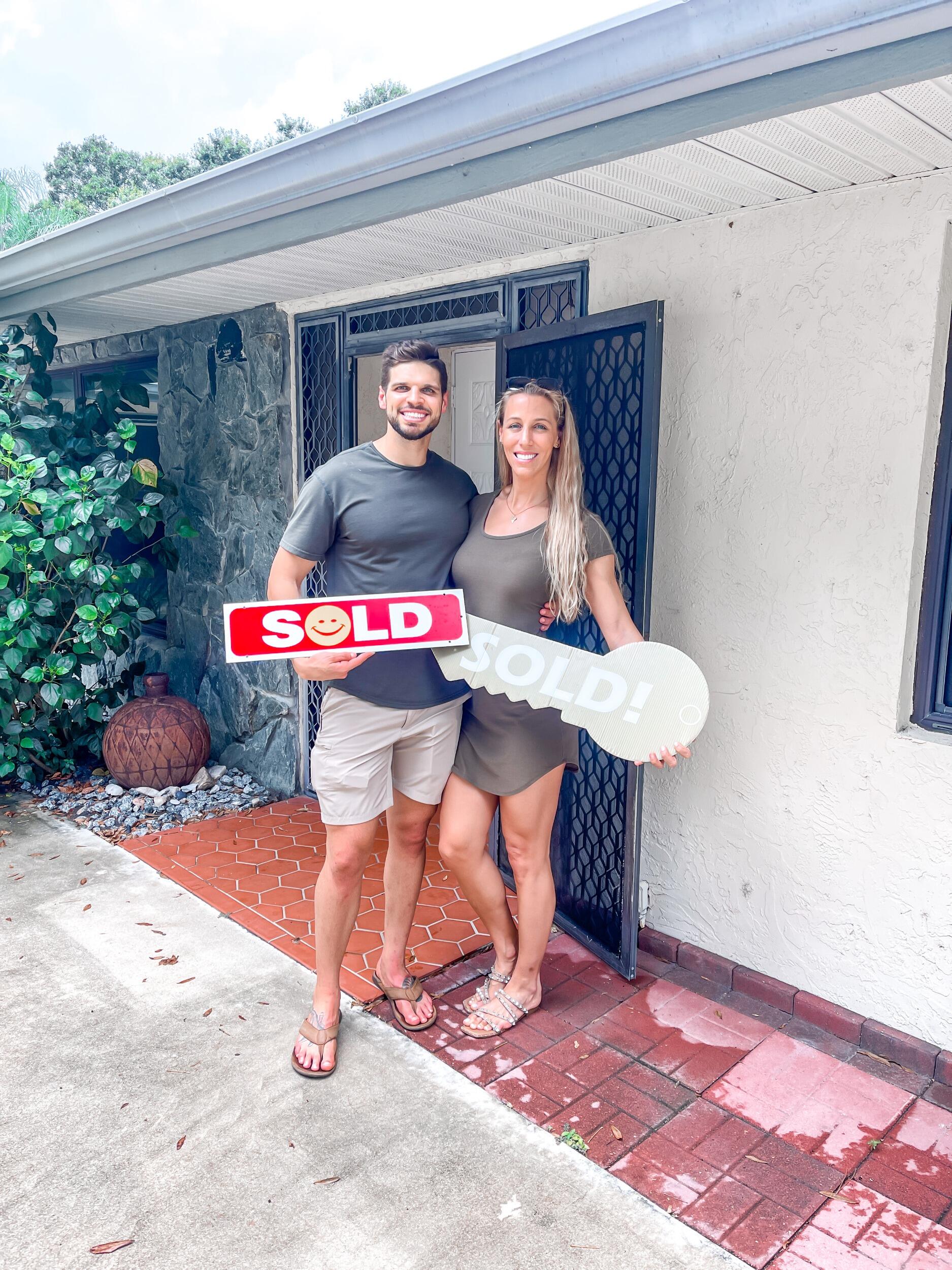 We purchased our first home in Port St. Lucie!