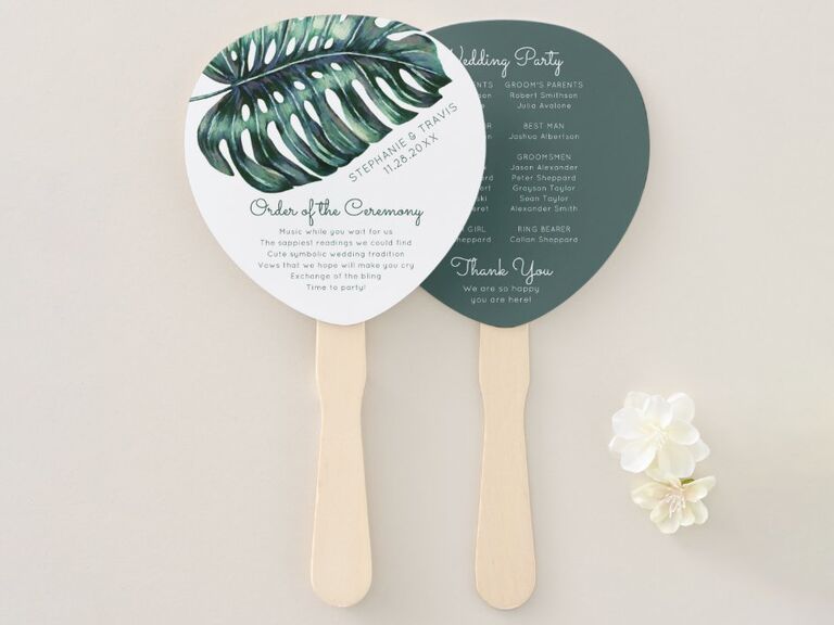 10 Handheld Fans For Your Summer Wedding