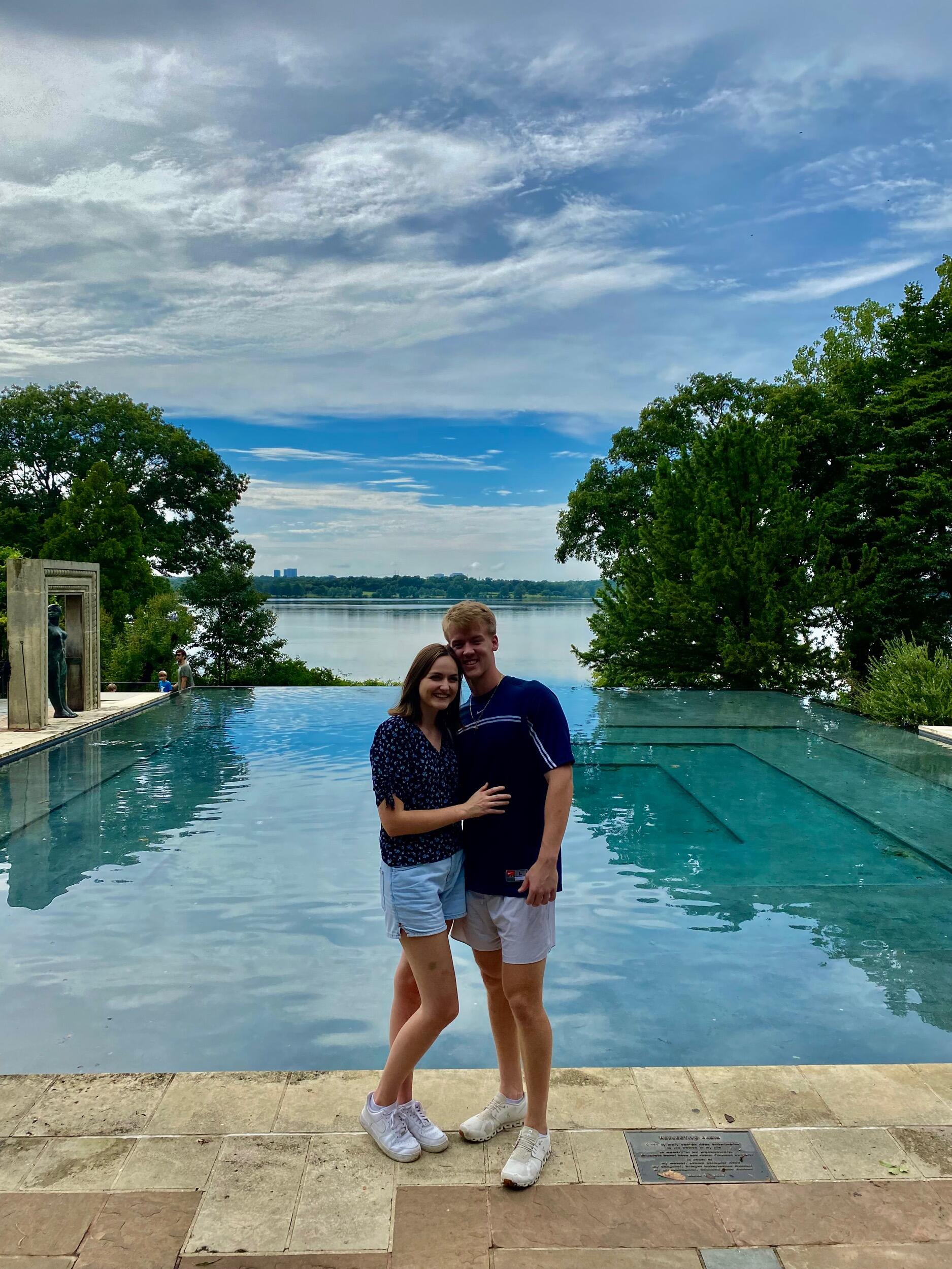 Dallas day date to celebrate Jake's hard work over the summer, taking classes and working 3 jobs. We loved the Dallas Arboretum!