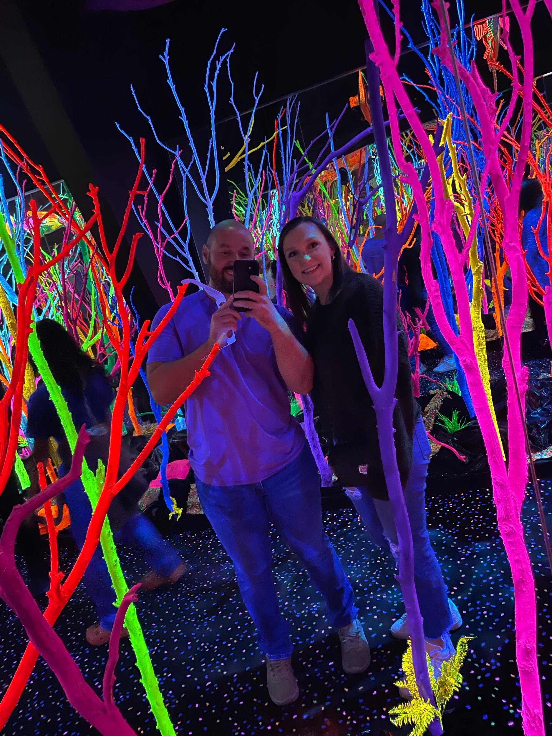 Our first time at Meow Wolf in Santa Fe, NM!