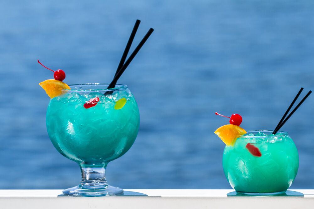 fish bowl cocktails