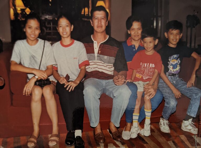 For a long time we thought our family was complete until our bunso, Marco Antonio came.