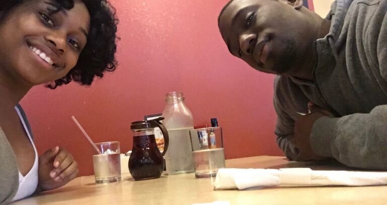 Shawn asked MaKayla to officially be his girlfriend at their favorite restaurant in college- Waffle House! 