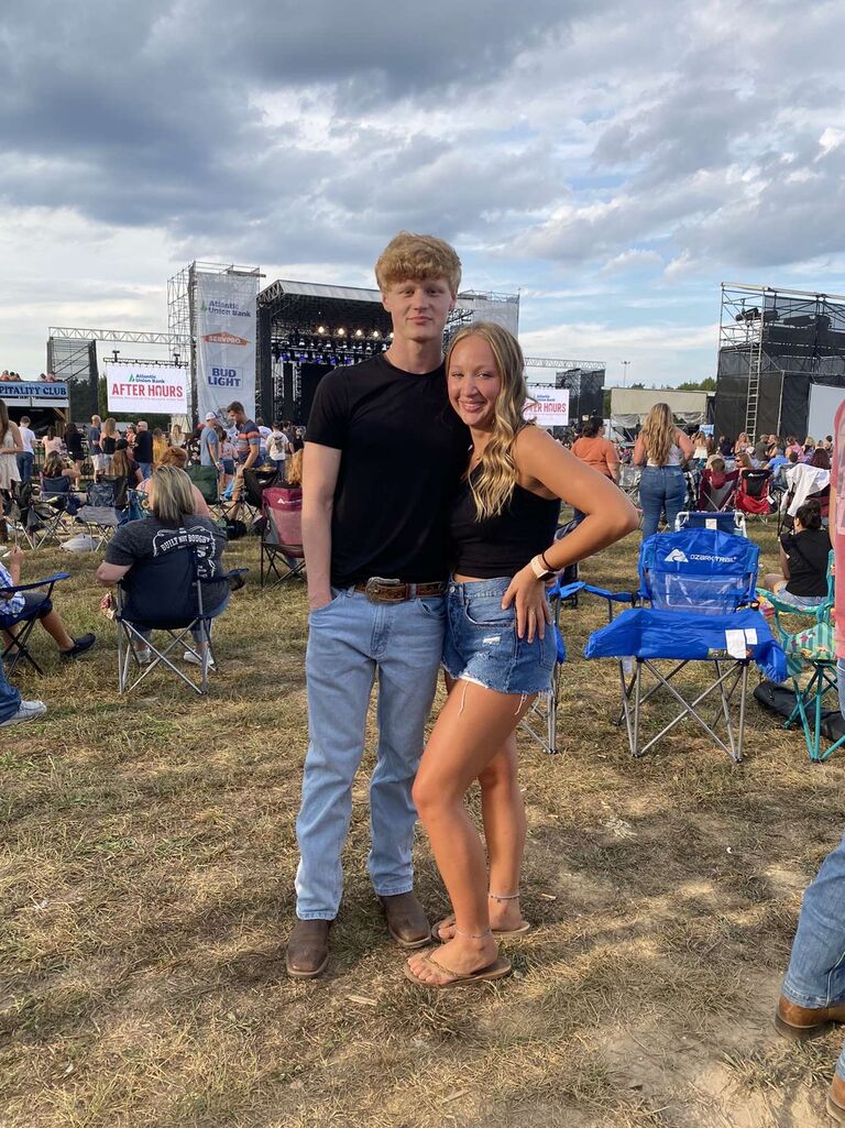 First Sam Hunt concert together!