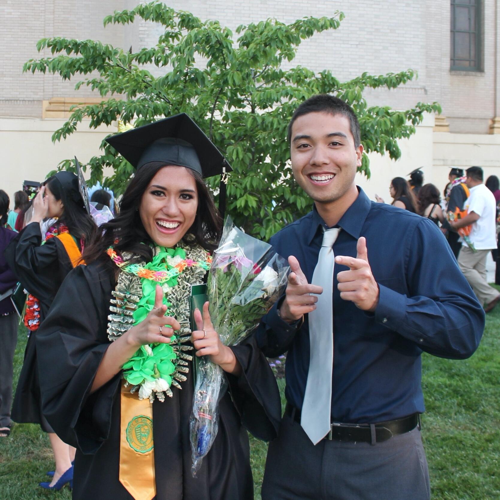Claire's Graduation from University of San Francisco