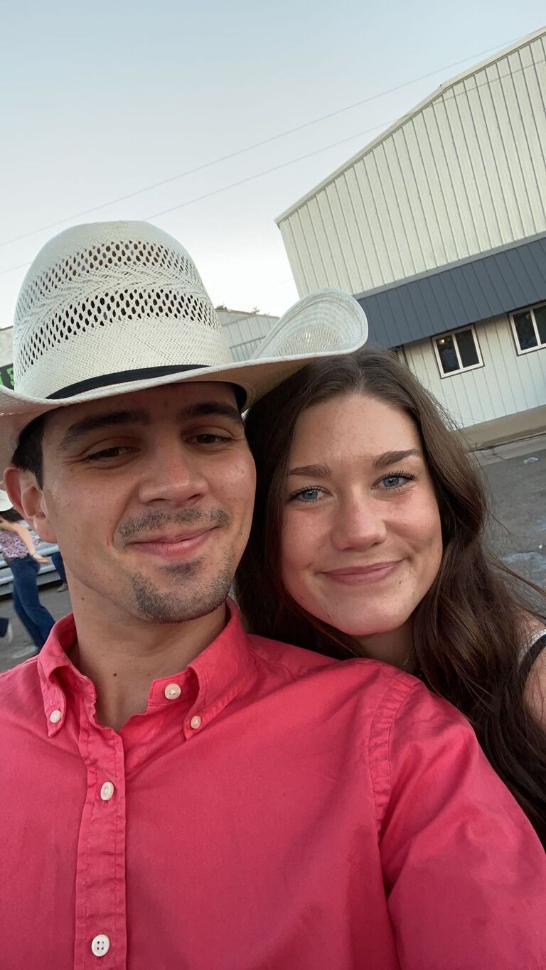 Justin and Sophia went to the Clearwater Rodeo concert!