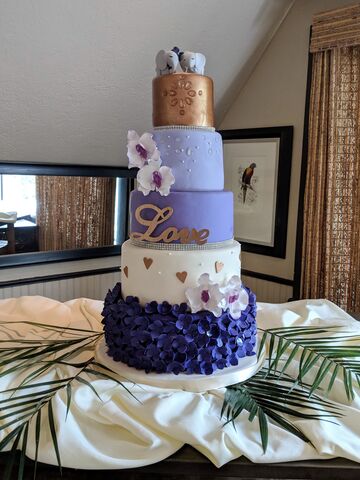 The Sugarplum Cake  Shoppe Wedding Cakes  Colorado  