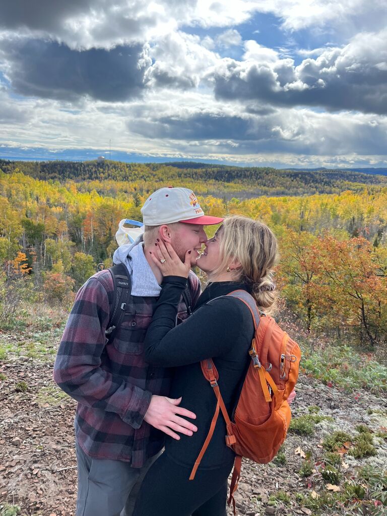 We're engaged - Joey pulled off the surprise of the century