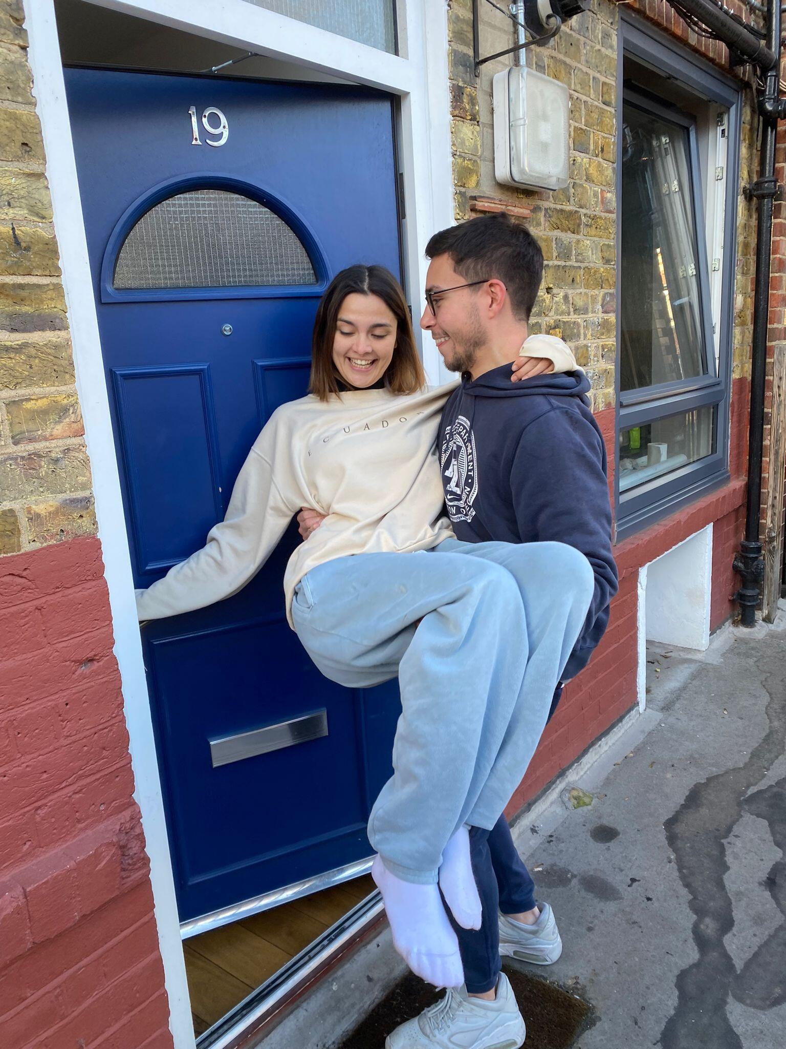 ...And moving into a first home together