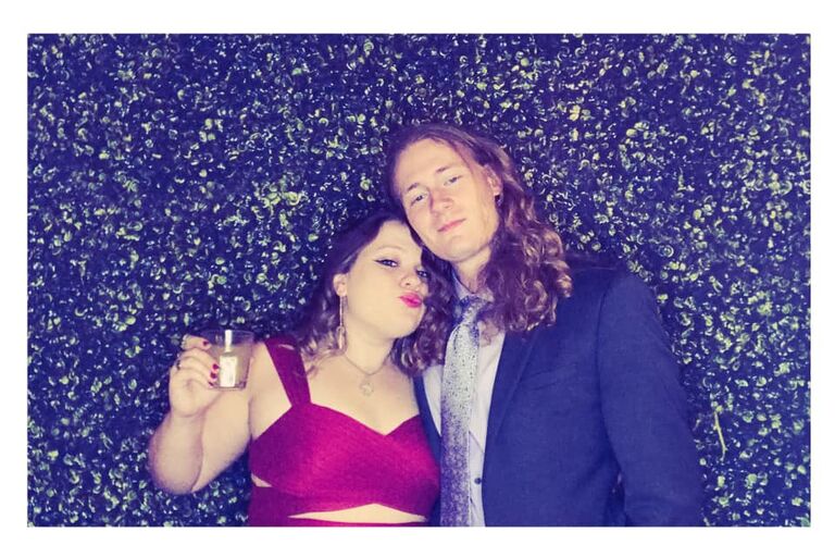 Colin and I at one of my BFFs wedding! Love y'all Kaitlyn and Jacob 