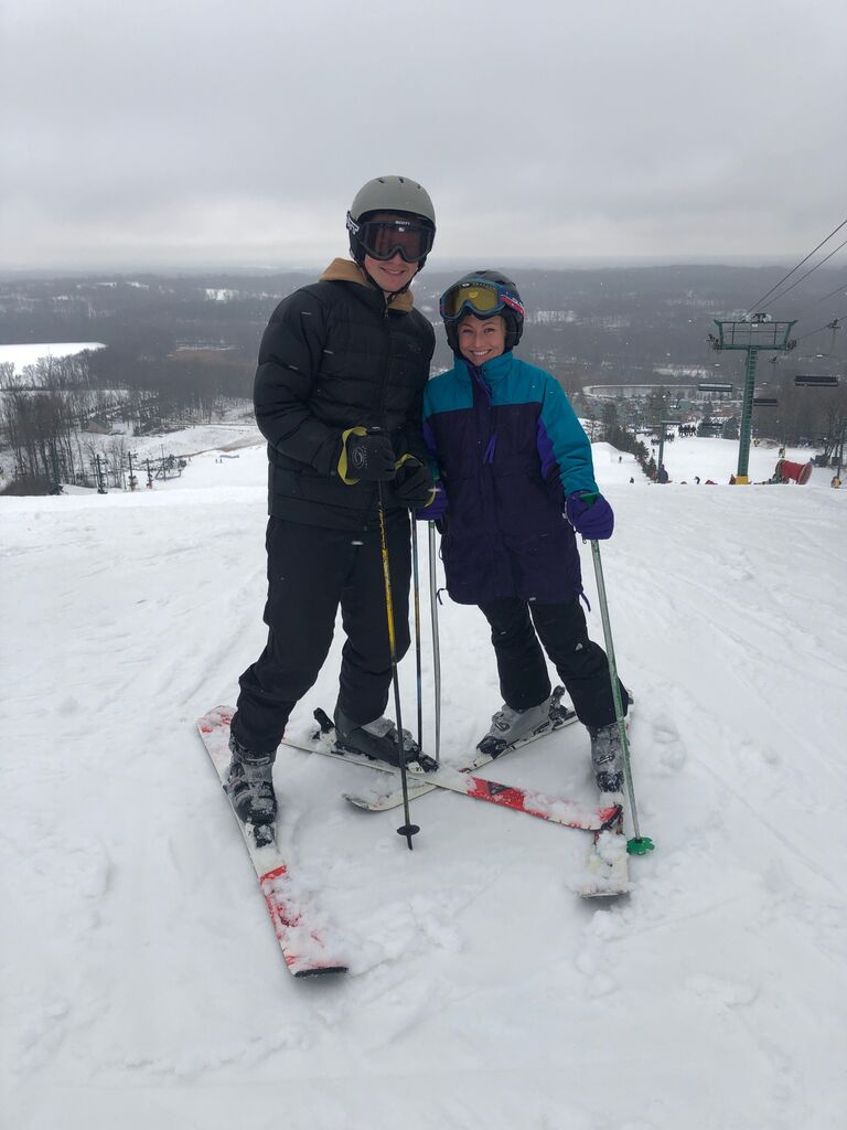 Ski trip in Michigan