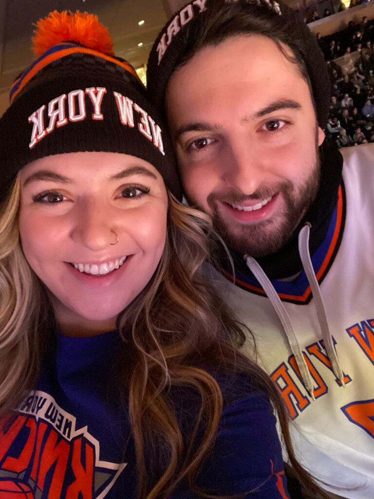 We watched the Knicks lose :(