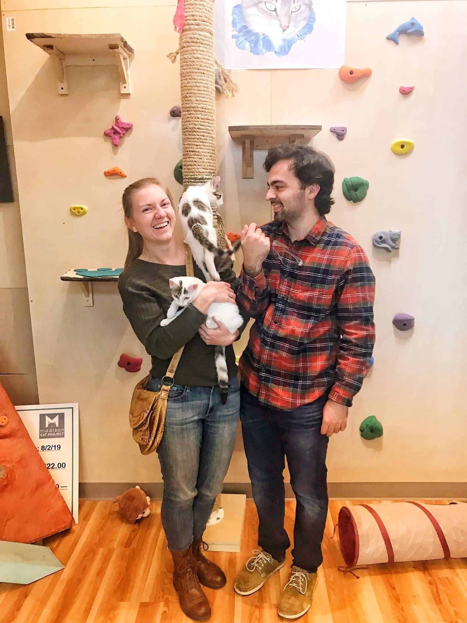June and Nemo adoption - Madison, WI