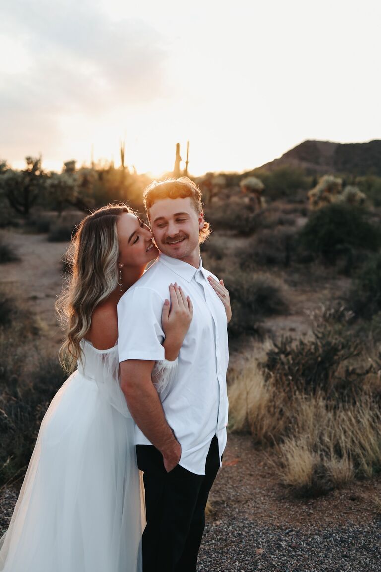 Took our engagement photos