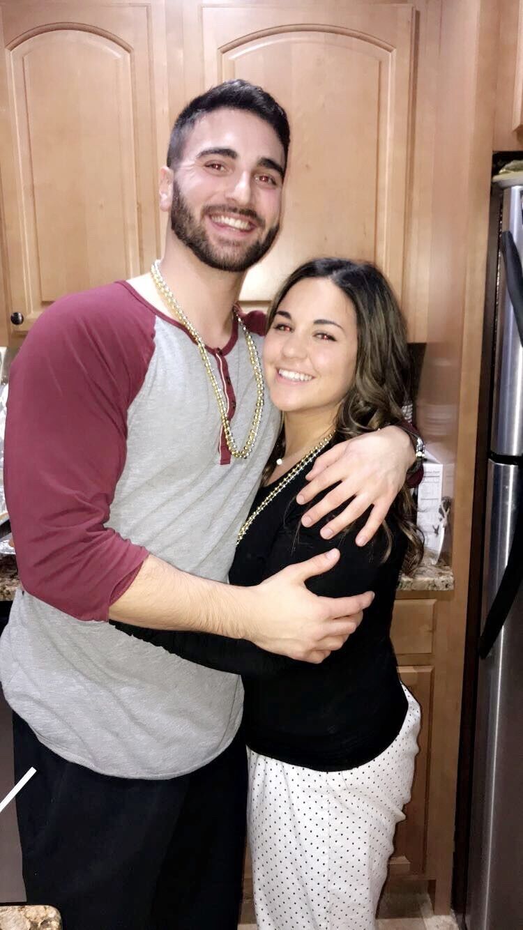 Our first of many New Years Eve's together