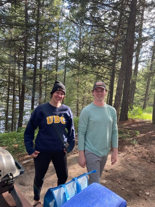 The last time camping in BC for a while was at Conkle Lake.