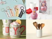 collage of stocking stuffer gifts