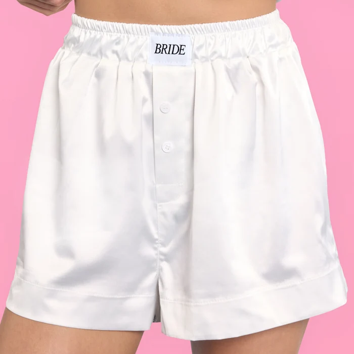 xo, Fetti white boxer shorts