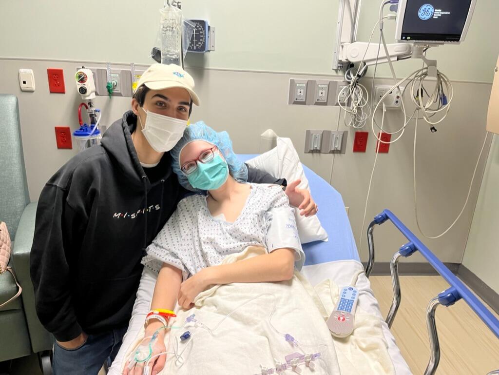 They celebrated their 2-year anniversary very unconventionally in the hospital as Cailey got her gallbladder removed
