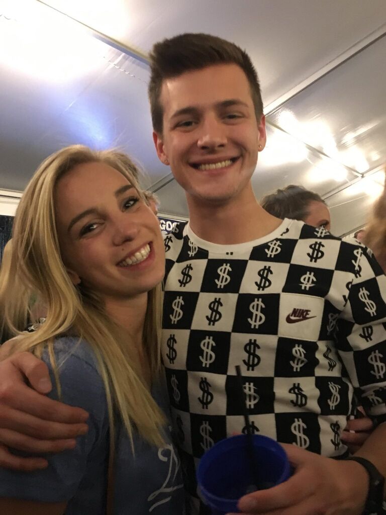 One semester was all the pair was able to enjoy together at Drake. In that semester there were many trips to Fuzzy's Taco Shop where this relationship really started to grow into something special. 