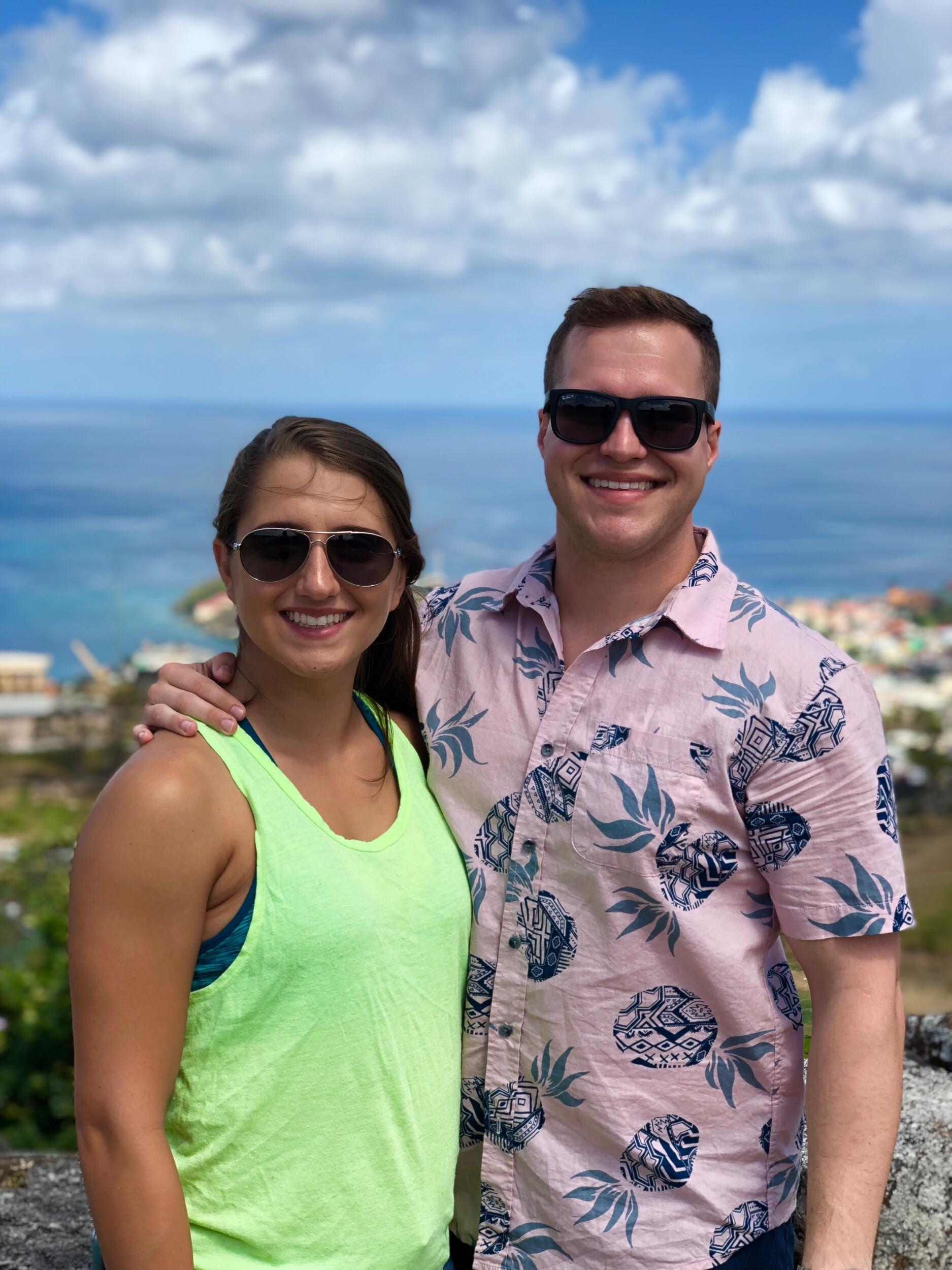Nick joined Marisa on her graduation trip to Sandals Grenada.