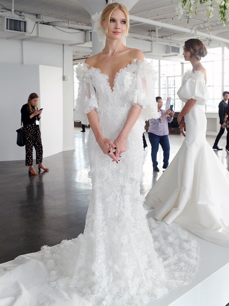  Marchesa  Fall Winter 2019 Collection Bridal  Fashion Week 