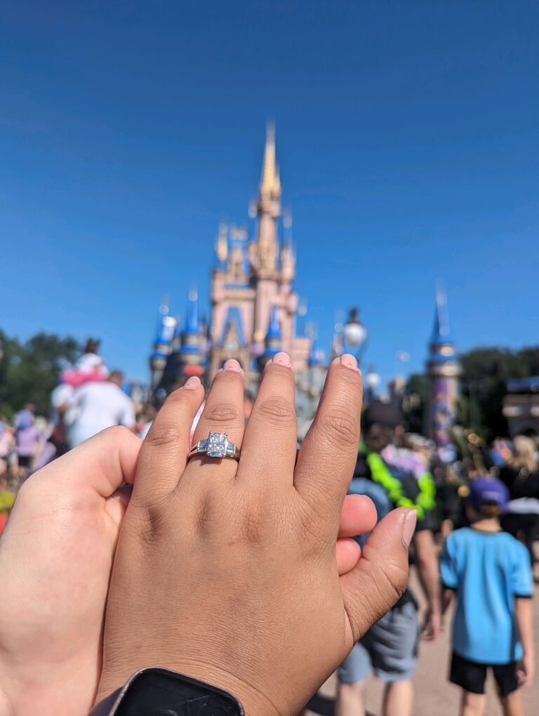 A sweet memory of Aaron and Samantha!

Happily Ever After officially beginning!