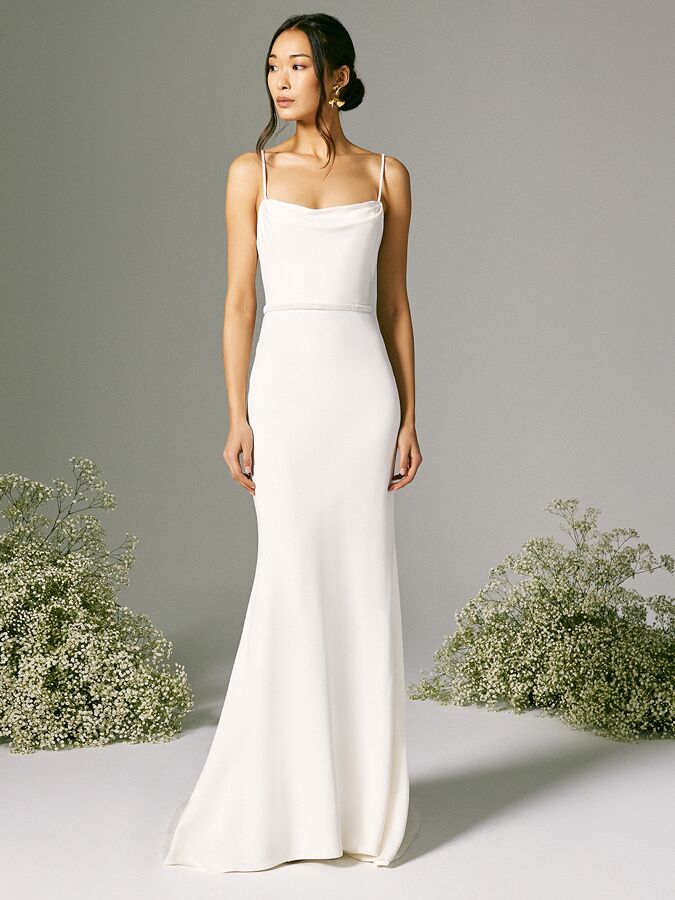 See New Savannah Miller Wedding Dresses From Bridal Fashion Week