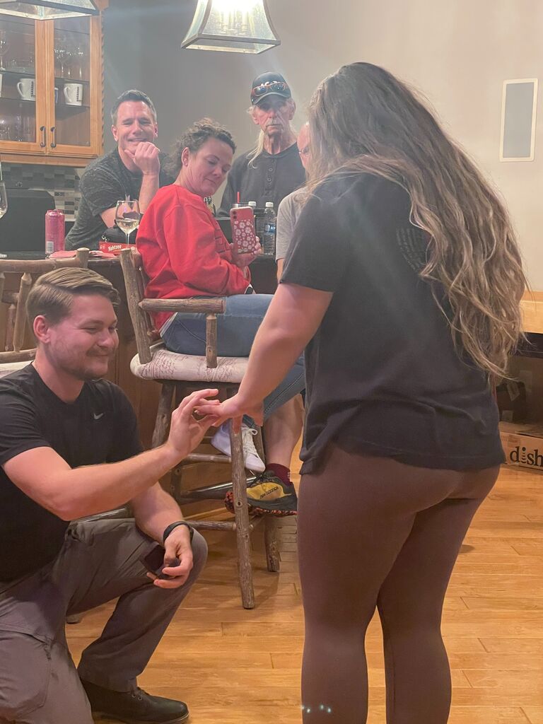 Barry proposes!