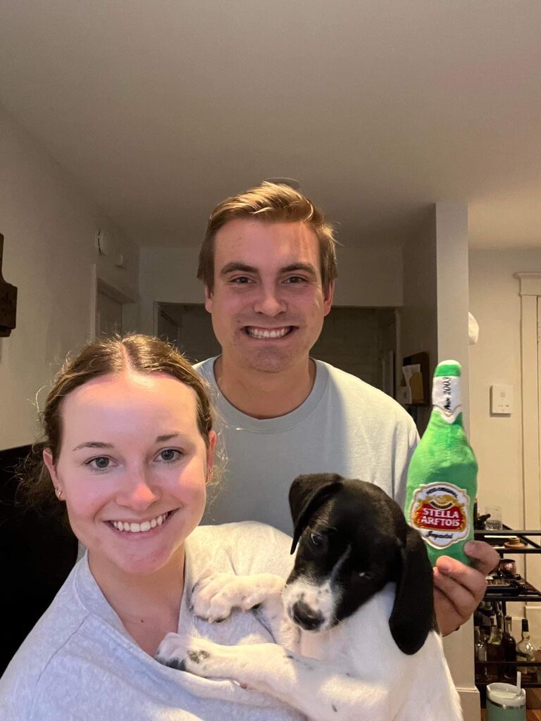 We made the move to St. Louis to start our jobs, and we got our puppy Stella!