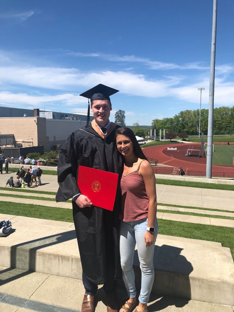 Chase graduated from RPI. Madi's first time being alongside Chase for many of his milestones and accomplishments. 