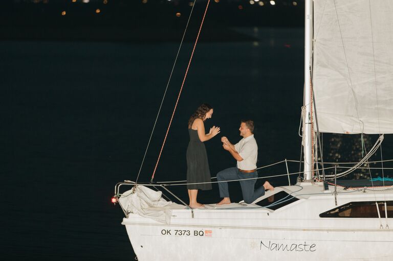 The night we got engaged!!