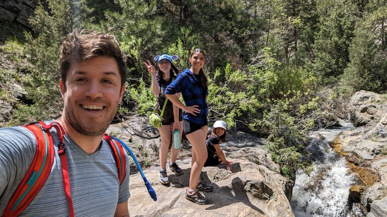 First hike in Colorado as a little family unit