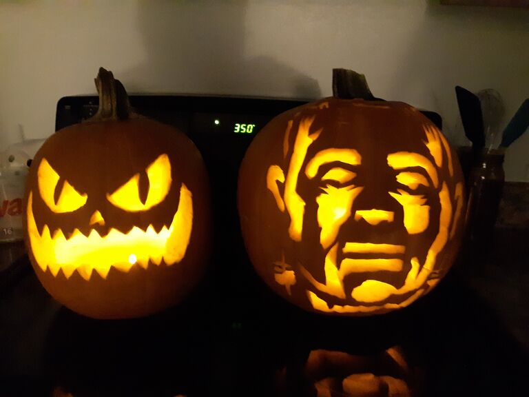 First Halloween in the new apartment!