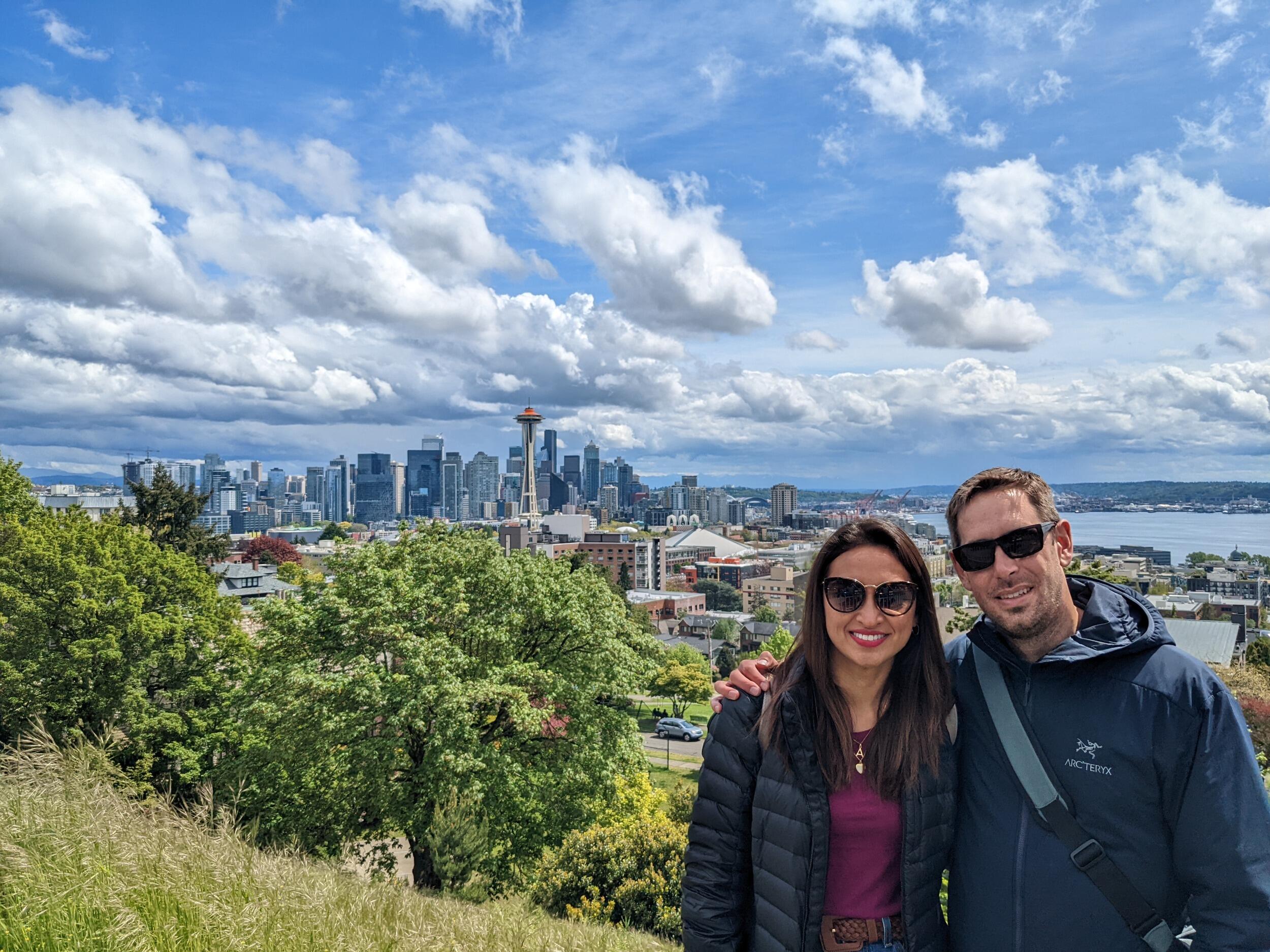 Our first trip to Seattle.