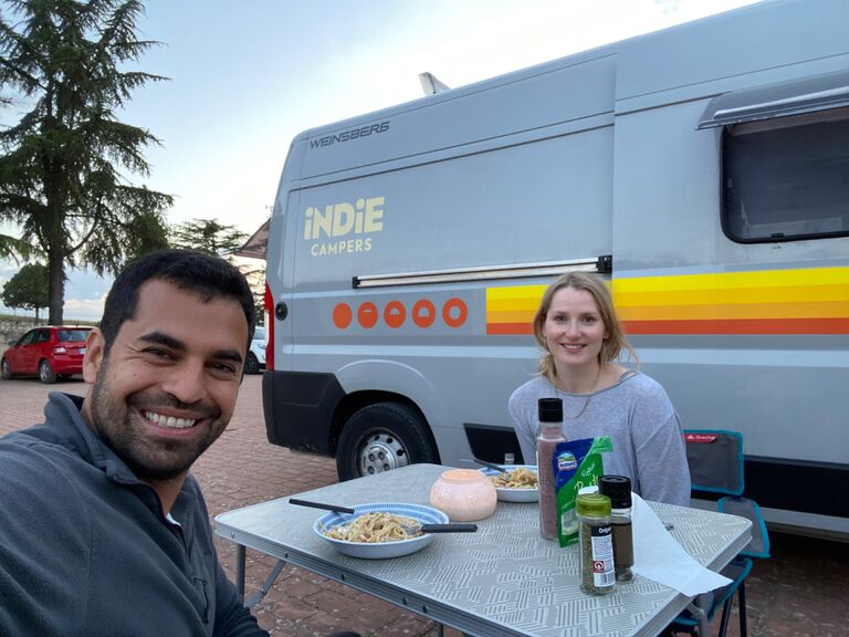 A highlight was the 10-day campervan trip in northern Spain with amazing scenery and meeting friends along the way! (highly recommend after our wedding =D)