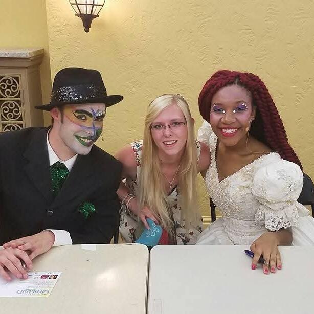 Anyone who knows me knows my favorite princess!! Look at my smile meeting Flotsam and Ariel after an incredible performance.